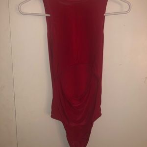 Open cut bodysuit